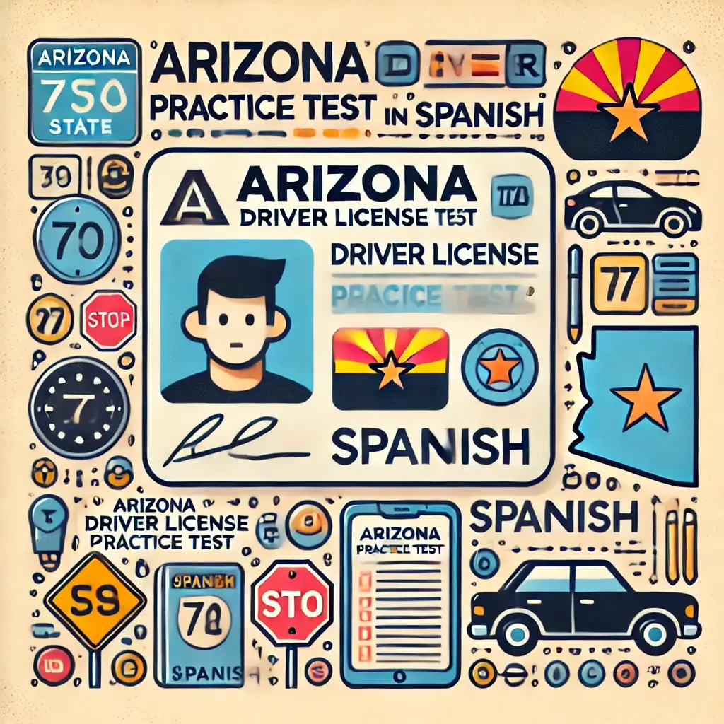 Arizona Driver License Practice Test in Spanish