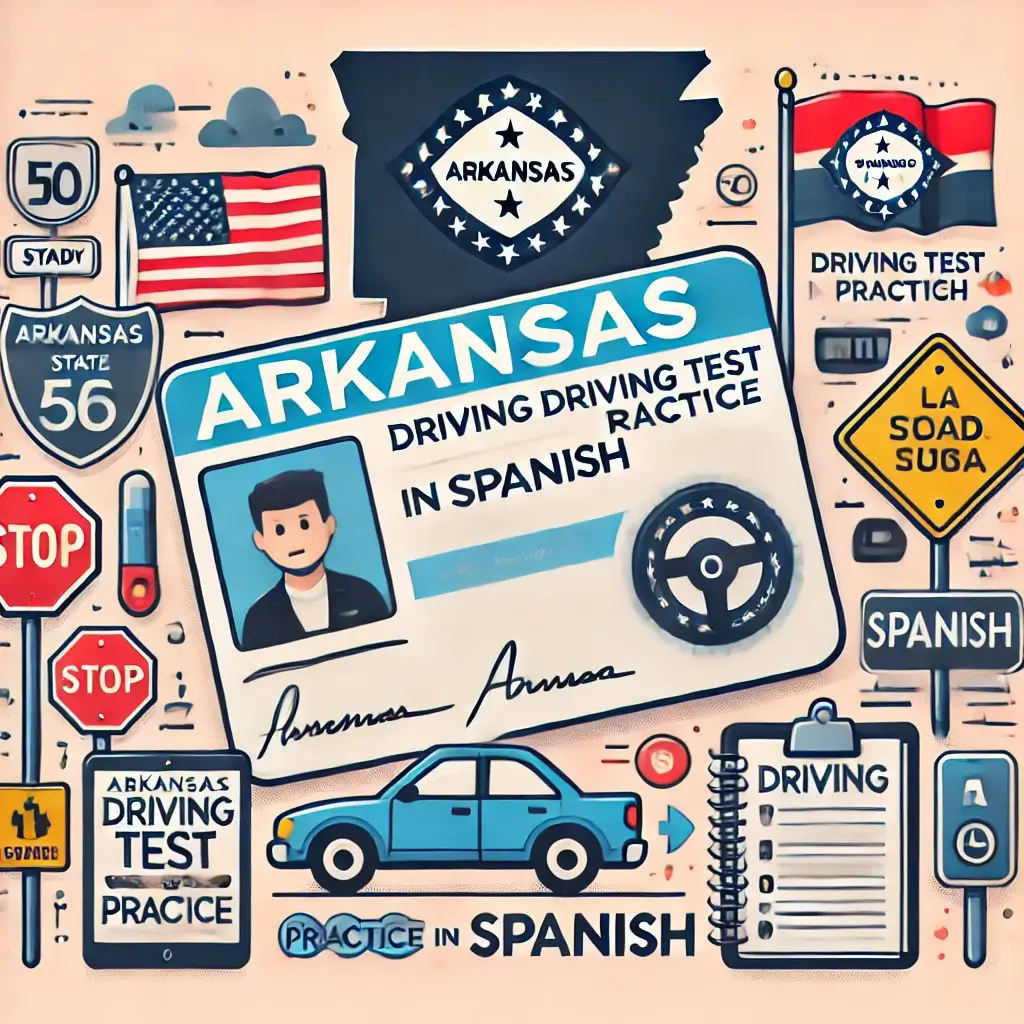 Arkansas Driving Test Practice Spanish 2024