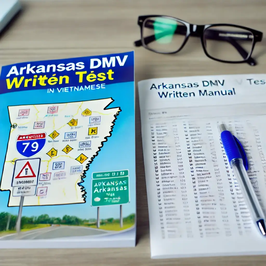 Đề thi Lý Thuyết lái xe tại Mỹ bang Arkansas