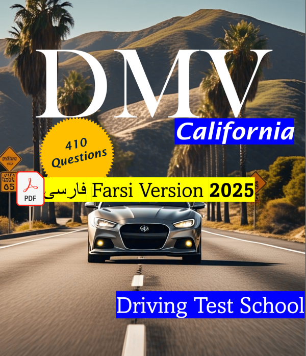 DMV Practice Test in Farsi California 2025 Study Guide With Cheat Sheet [PDF]