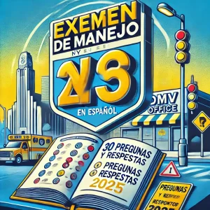 Examen De Manejo NY en Español 2025 [PDF] Preguntas Respuestas