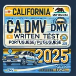 CA DMV Written Test in Portuguese Questions Answers