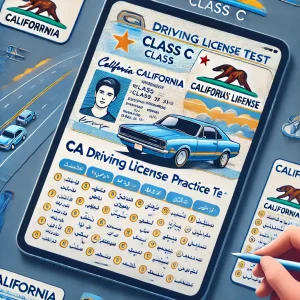 CA Driving License Practice Test In (Farsi) Class C