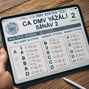 CA DMV Practice Test in Turkish (Türkçe)