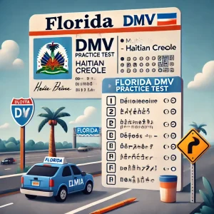 Florida DMV Practice Test in Creole (Kreyòl) 2025 Questions Answers.