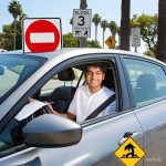 CA DMV Permit Practice Test in Gujarati