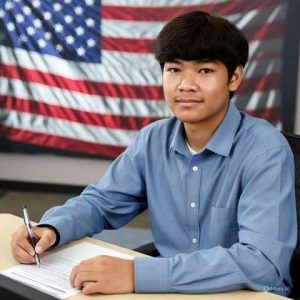 Mass RMV Driver’s Permit Practice Test in Khmer