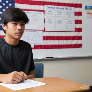 Massachusetts DMV Written Test in Khmer