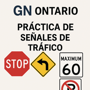 Ontario G1 Road Sign Practice Test in Spanish