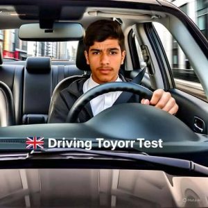 UK Driving Theory Practice Test in Arabic