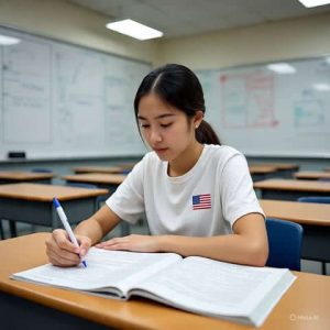 California DMV Learner Permit Test Questions in Thai