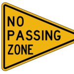 No Passing Zone