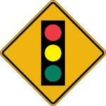 TRAFFIC SIGNAL AHEAD