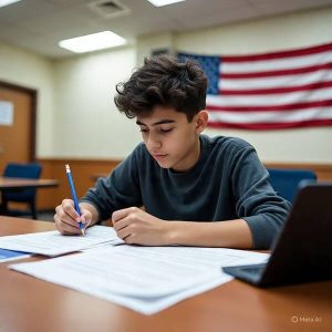 VA DMV Learner’s Permit Written Test in Dari
