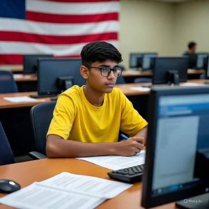 Georgia DMV Written Knowledge Test in Hindi