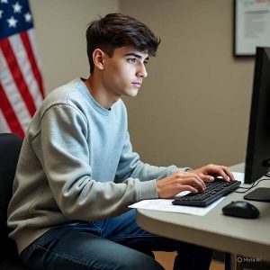 Michigan SOS Practice Test in Pashto