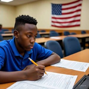 Michigan SOS Practice Test in Swahili