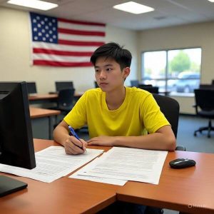 Michigan SOS Practice Test in Vietnamese