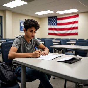 Michigan SOS Written Test Questions in Arabic