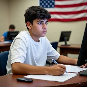 Michigan SOS Written Test Questions in Pashto