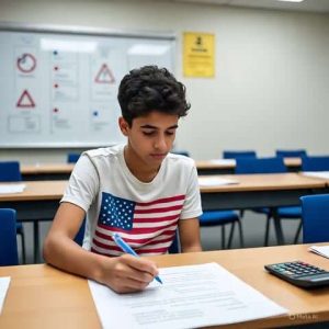 Oregon DMV Practice Test in Arabic