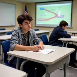 New York DMV Permit Practice Test in Farsi