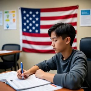 Alabama Permit Test Questions in Vietnamese