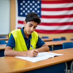 Delaware DMV Practice Test in Arabic