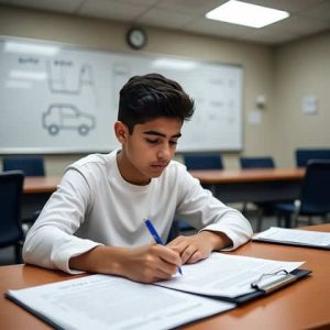 North Dakota DMV Practice Test in Arabic