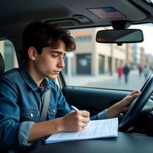 North Dakota DMV Practice Test in Pashto