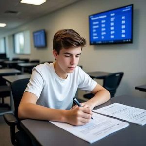 Vermont DMV Written Test Question in French