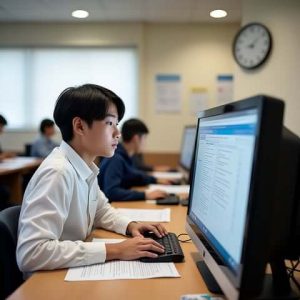 Oklahoma Learner's Permit Test Question in Vietnamese