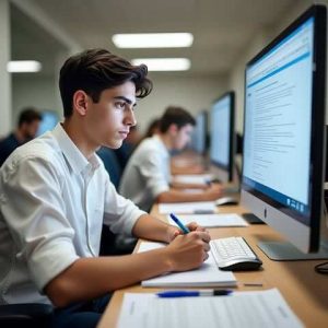 Vermont DMV Written Test Question in Farsi